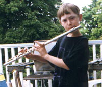Boy with Flute...way to go, Pip!